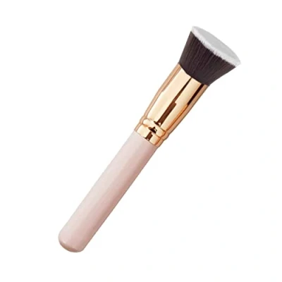 Imagen de JeoPoom Brochas De Maquillaje Kabuki Profesional, Brocha para Polvos, Pincel Facial Ideal, Fibras Sintéticas Gruesas