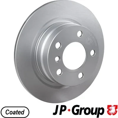 Imagen de JP GROUP 1463206300 Disco de freno Eje trasero 290 11 5 macizo revestido BMW: 1 Hatchback, 2 Coupé