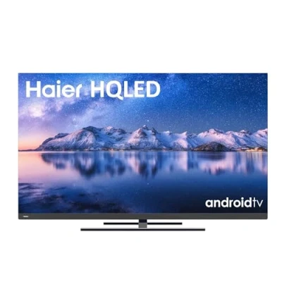 Imagen de Haier HQLED 4K UHD H65S800UG 65&quot;, Smart TV, HDR 10, Dolby Atmos, Vision, Android 11, Remote Control, Google Assistant, Bluetooth 5.1, DBX Altavoz Frontal, Peana Central, 2022