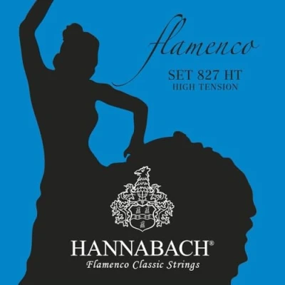 Imagen de Hannabach Cuerdas para guitarra clásica Flamenco serie 827 High Tension juego completo Made in Germany 827HT