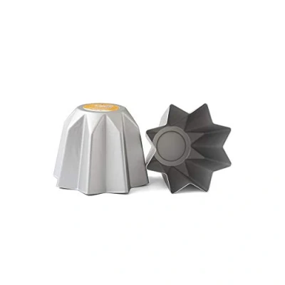 Imagen de DECORA, 0062687 Molde Profesional Pandoro Ø 19,5 x 15 cm, Ideal para Hacer un de 500g, Aluminio Anodizado, Sin Puntos Soldadura, Diseño