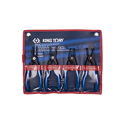 Imagen de King Tony 42154GP Juego de alicates punta redonda (4 unidades)