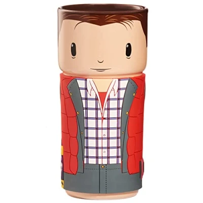 Imagen de Numskull Back to The Future Marty McFly CosCup Taza de cerámica con manga goma, 400 ml