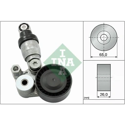 Imagen de INA 533 0129 10 Brazo tensor, correa trapecial poli V MAZDA: 6 Familiar