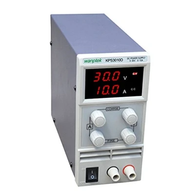 Imagen de fuente de alimentación para laboratorio, 0 30 V, 10 A, CC con pantalla digital, laboratorio