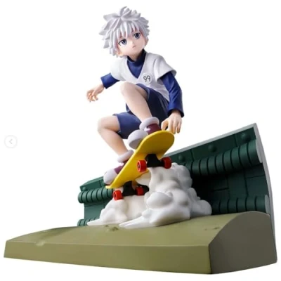 Imagen de Banpresto Figura de Acción Killua Hunterxhunter Memorable Saga Special 14 cm BP89810P Multicolor coleccionable Ideal para los fanaticos del Anime