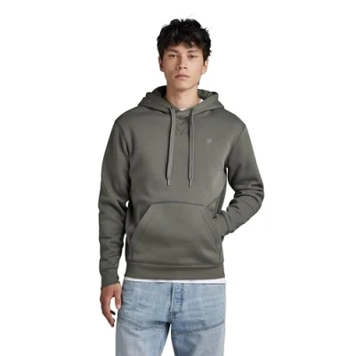 Imagen de G STAR Premium Core Hooded Sweater Sudadera, Gris (Gs Grey D16121 c235 1260), XS Hombre