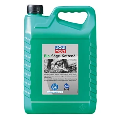 Imagen de LIQUI MOLY Aceite para cadenas de motosierras bio 5 L herramienta jardín 1281