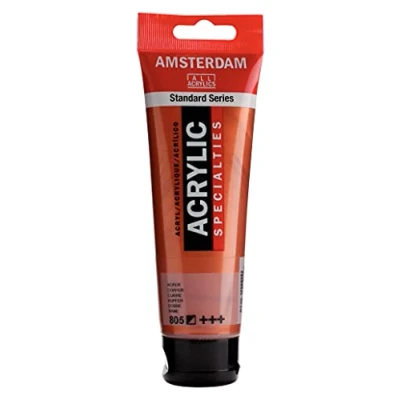 Imagen de Amsterdam Standard Series Colores Acrílicos Tubo 120 ml Cobre 805 (17098052)