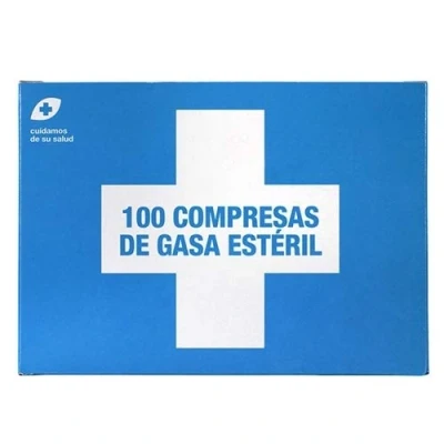 Imagen de INTERAPOTHEK COMPRESAS GASA ESTERIL 100 Unidades
