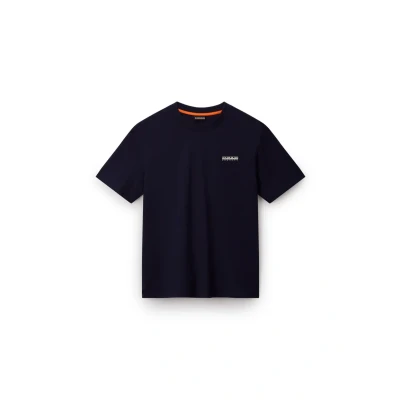 Imagen de Napapijri Small BOX Camiseta básica, Hombre, Talla: XL, Blu marine