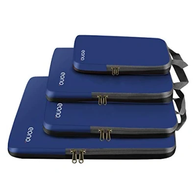Imagen de Eono Organizadores de Viaje compresión expandibles, Impermeable Organizador Maleta, Cubos Embalaje, Compression Packing Cubes