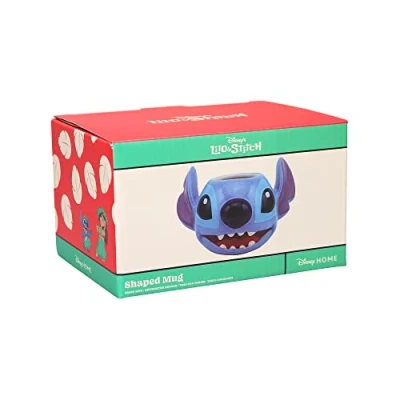 Imagen de Disney Half Moon Bay taza de café Lilo and Stitch tazas y té novedosa regalo para mujeres Regalos adultos