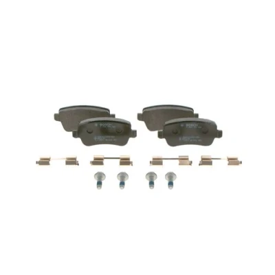 Imagen de BOSCH 0 986 494 126 Juego de pastillas freno Low Metallic con tornillos muelle, accesorios FIAT: Croma II Familiar