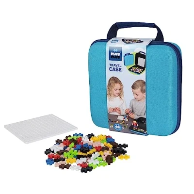 Imagen de Plus Maletín De Viaje Puzzles 3D Puzzle 5 Años Juegos Educativos Niños Rompecabezas Juego Construccion 100 Piezas