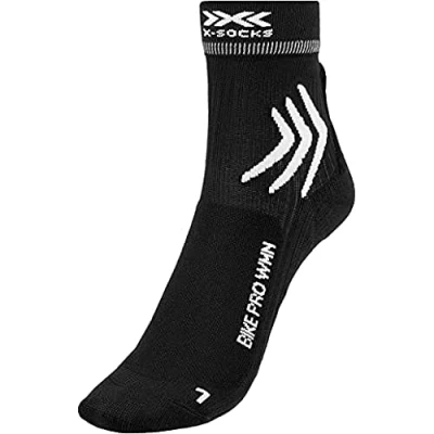 Imagen de X SOCKS Bike Pro Women Socks, Mujer, Charcoal/Phyton Yellow, 35 36