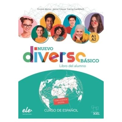 Imagen de Diverso Basico Alum + Nueva Edición: Libro del alumno licencia digital (A1 A2 in one volu