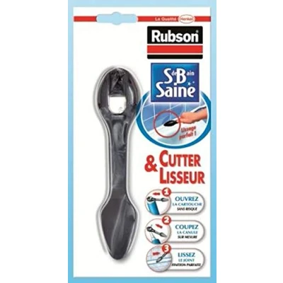Imagen de Rubson 1808151 SDB Saine Extractor y alisador de juntas, color negro