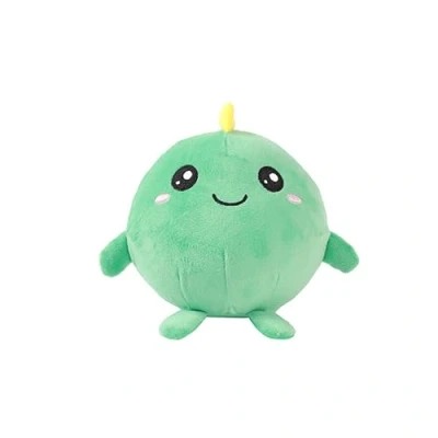 Imagen de I TOTAL® Cojín Suave Squishy de Espuma viscoelástica 14 cm diámetro, con Forma Peluche (Hello Dino)