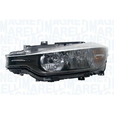 Imagen de MAGNETI MARELLI 719000000060 Faros derecha H7/H7, PW24W, PY21W, H6W Halógena para circulación por la con lámpara BMW: 3 Berlina
