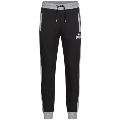 Imagen de Lonsdale Brocklehill Pantalones deportivos, Hombre, Talla: XL, Marl grey black