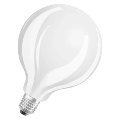 Imagen de OSRAM LED Star GLOBE125, lámpara de filamento mate en forma globo con 125mm diámetro, E27, blanco frío (4000K), 2452 lúmenes, sustituye a las bombillas convencionales 150W, paquete 1
