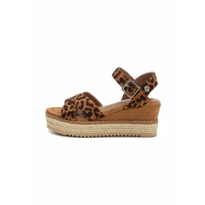 Imagen de REFRESH Sandalia Mujer Camel Calzado Cómodo y Versátil Moda casual Modelo 17313402 (Talla 39)