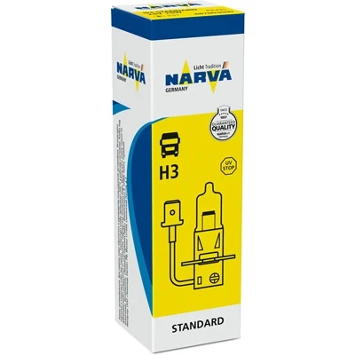 Imagen de NARVA 487003000 Lámpara, faro de carretera H3 24V 70W Halógena DAF: LF 45, SCANIA: P,G,R,T series