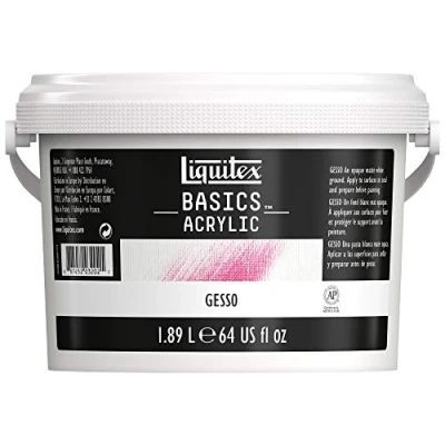 Imagen de Liquitex Basics Aditivos Gesso bote 1,89L para pintura acrílica