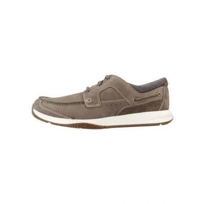 Imagen de Clarks Sailview Lace, Zapatillas Hombre, Gris Topo, 43 EU