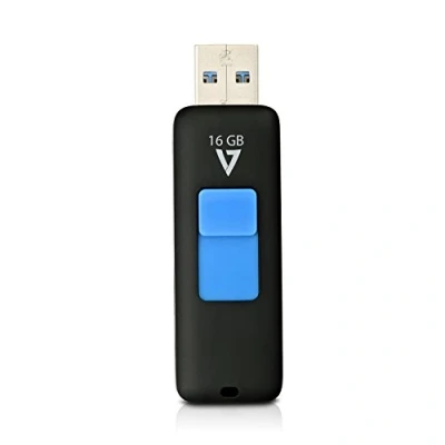 Imagen de V7 VF316GAR 3E Unidad flash USB 3.0 con deslizador de 16 GB