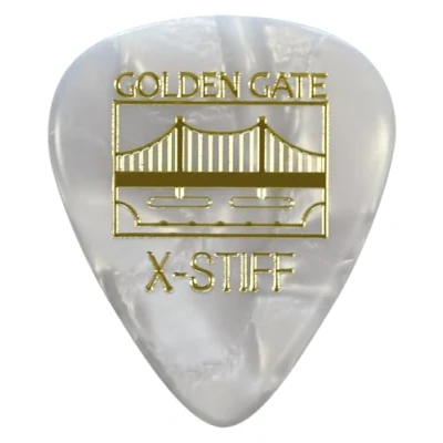 Imagen de Golden Gate MP 145 Sideman Shape Púas para guitarra (1,5 mm de grosor, color perlado)