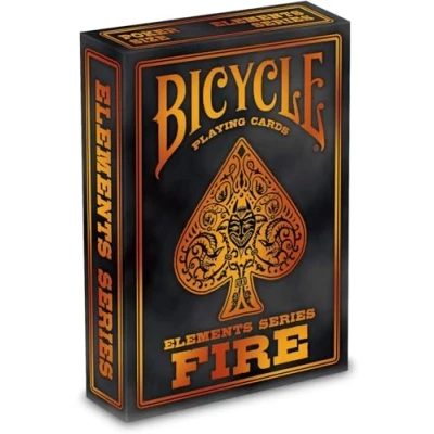 Imagen de Bicycle 10016974 Elements Series: Fire Baraja de Cartas para coleccionistas, Magos y cardistry, Color, único (10016974)