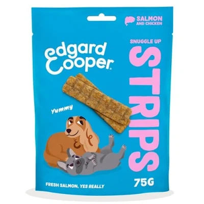 Imagen de Edgard Cooper premios para Perros, (Plátano, 1 x 400g), Galletas Premiar, Sin Cereales, Perros Veganos, bocaditos Entrenamiento llenos de Fruta Fresca