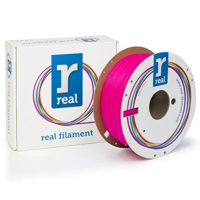 Imagen de REAL filamento PLA rosa fluorescente 1,75 mm 1 kg