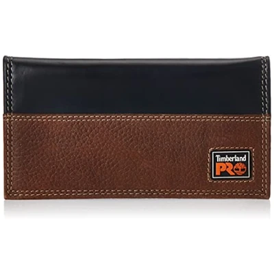 Imagen de Timberland PRO mens Rfid Leather Long Bifold Rodeo With Wallet, Teak, One Size UK