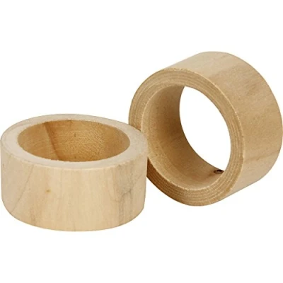 Imagen de Creativ Company 564880 servilletero en aro Madera 6 Servilleteros (Madera, Madera, Alrededor, 20 mm, 35 mm)