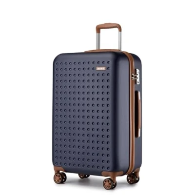 Imagen de Kono 75cm Maleta de Cabina Grande Maletas Viaje Ligera Portátil con Cerradura TSA y 4 Ruedas, Azul