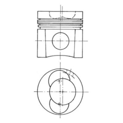 Imagen de Kit de reparación, camisa pistón/cilindro KOLBENSCHMIDT 93137962