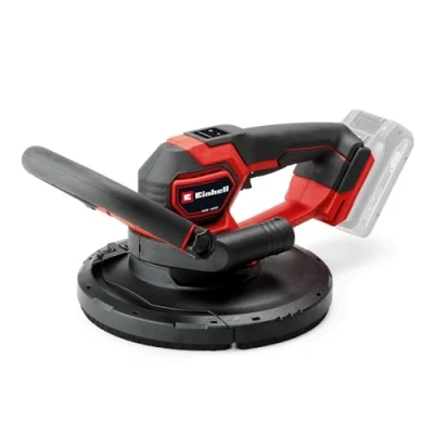 Imagen de Einhell Professional Lijadora de construcción en seco con batería TP DWS 18 225 Li BL Solo (18 V, sin escobillas, incl. 6 papeles lijas Ø mm y 1 correa rejilla, batería)