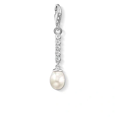 Imagen de Thomas Sabo Colgante con Piedra Preciosa/Perla, Abalorio Largo Perla
