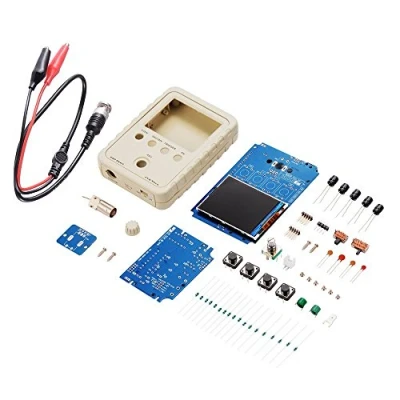 Imagen de DollaTek DSO150 Digital Osciloscopio de Shell 2.4 &quot;TFT 1Msps DIY Kit la sonda Cubierta electrónico del Entrenamiento
