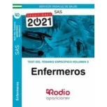 Imagen de Test Del Temario Especifico Volumen 2. Enfermeros Sas