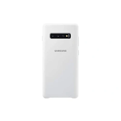 Imagen de Funda De Silicona Samsung Para Galaxy S10+ Blanco