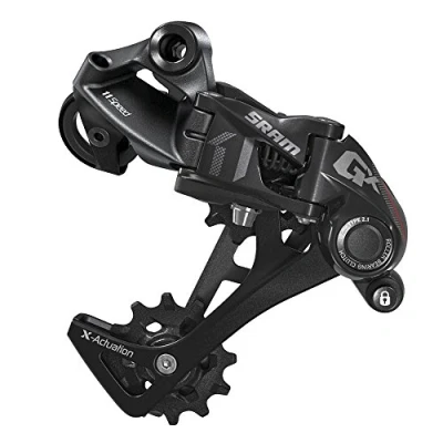 Imagen de SRAM 100105 Cambio, GX1, 1X, 11v, Trasero, Caja Larga, Rojo, Adultos Unisex, Multicolor, M
