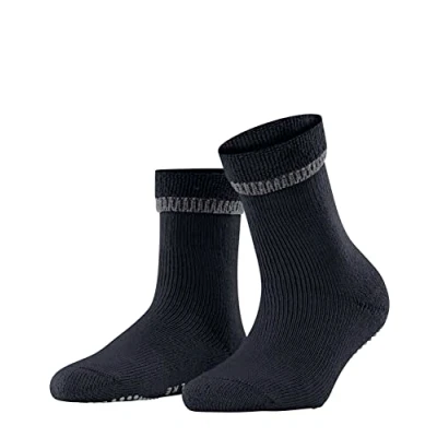 Imagen de FALKE Cuddle Pads W HP algodón lana puños en la suela 1 par, Calcetines para casa Mujer, Azul (Marine 6120), 35 38