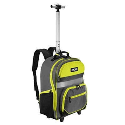 Imagen de Ryobi RSSBP2, Verde y Antracita, Sac à Dos roulettes Unisex Adulto