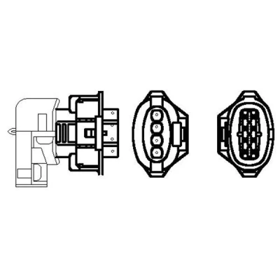 Imagen de MAGNETI MARELLI 466016355162 Sonda lambda térmico 4 OPEL: Corsa D Hatchback, Astra J Insignia A Berlina
