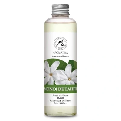 Imagen de Recambio de Monoi Tahiti 200ml Relleno Difusor Difusores Aromáticos Ambientador Perfumado Fragancia para Habitación