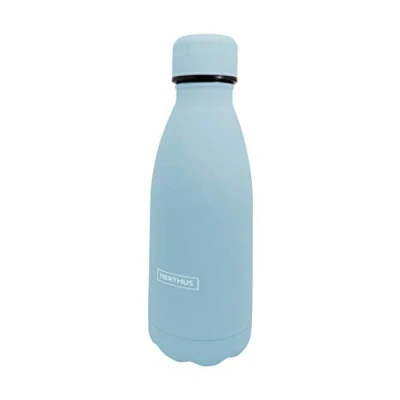 Imagen de Nerthus FIH 712 Botella Termo Doble Pared para Fríos y Calientes Diseño Azul Pastel de Acero Inoxidable 350 ml Libre BPA, 18/8
